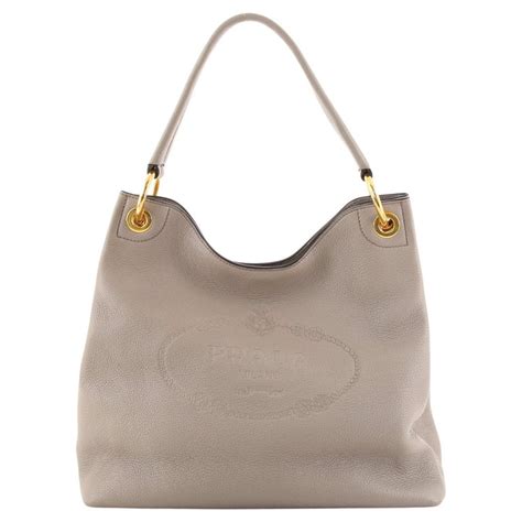 prada vitello daino shopping tote embossed medium brown|prada vitello daino hobo.